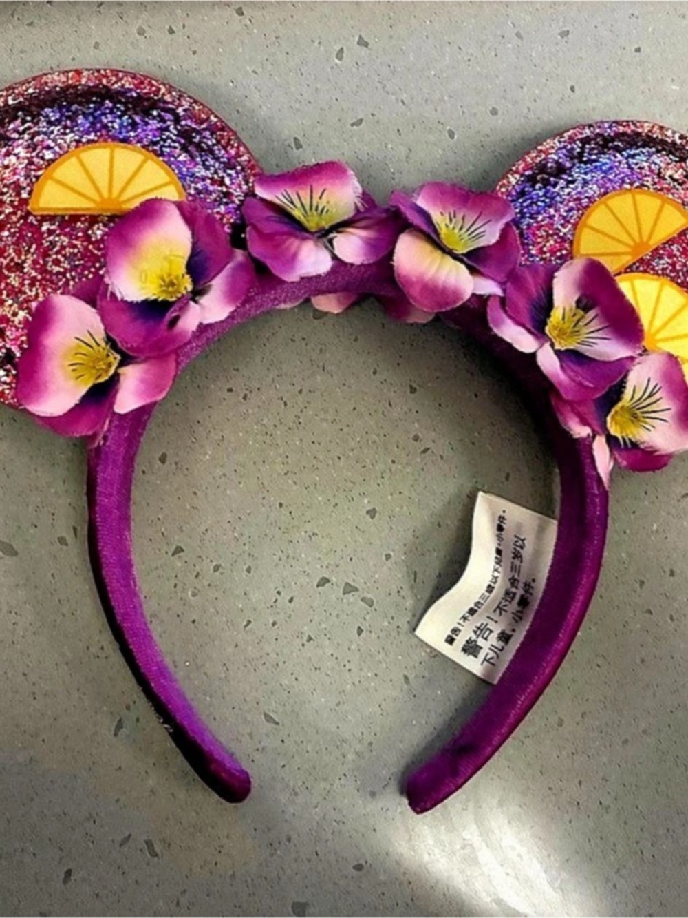 Disney Violet Lemonade Minnie Mouse Ear Headband